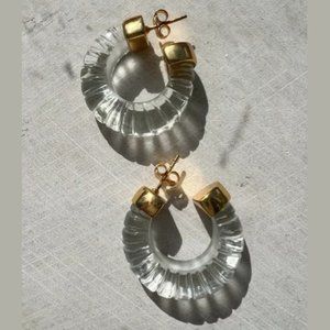 Shyla London Esme Earrings Crystal Clear